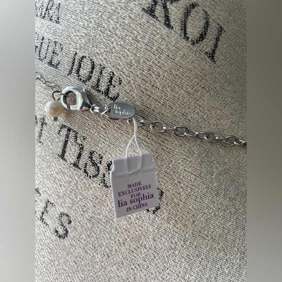 NWT Lia Sophia 17”-22” Pearl Necklace - Picture 14 of 16